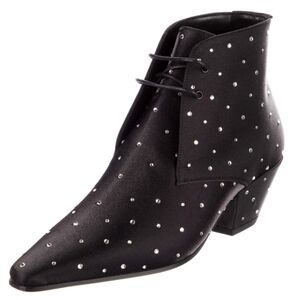 🛑SAINT LAURENT Raso Iridiscent Nero Boots